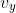 v_{y}