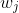 w_{j}